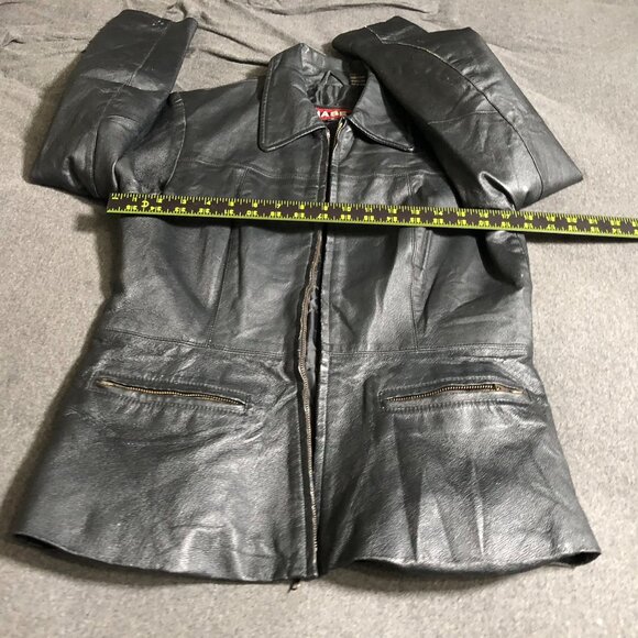 Chaser Black Leather Blazer - Picture 5 of 16